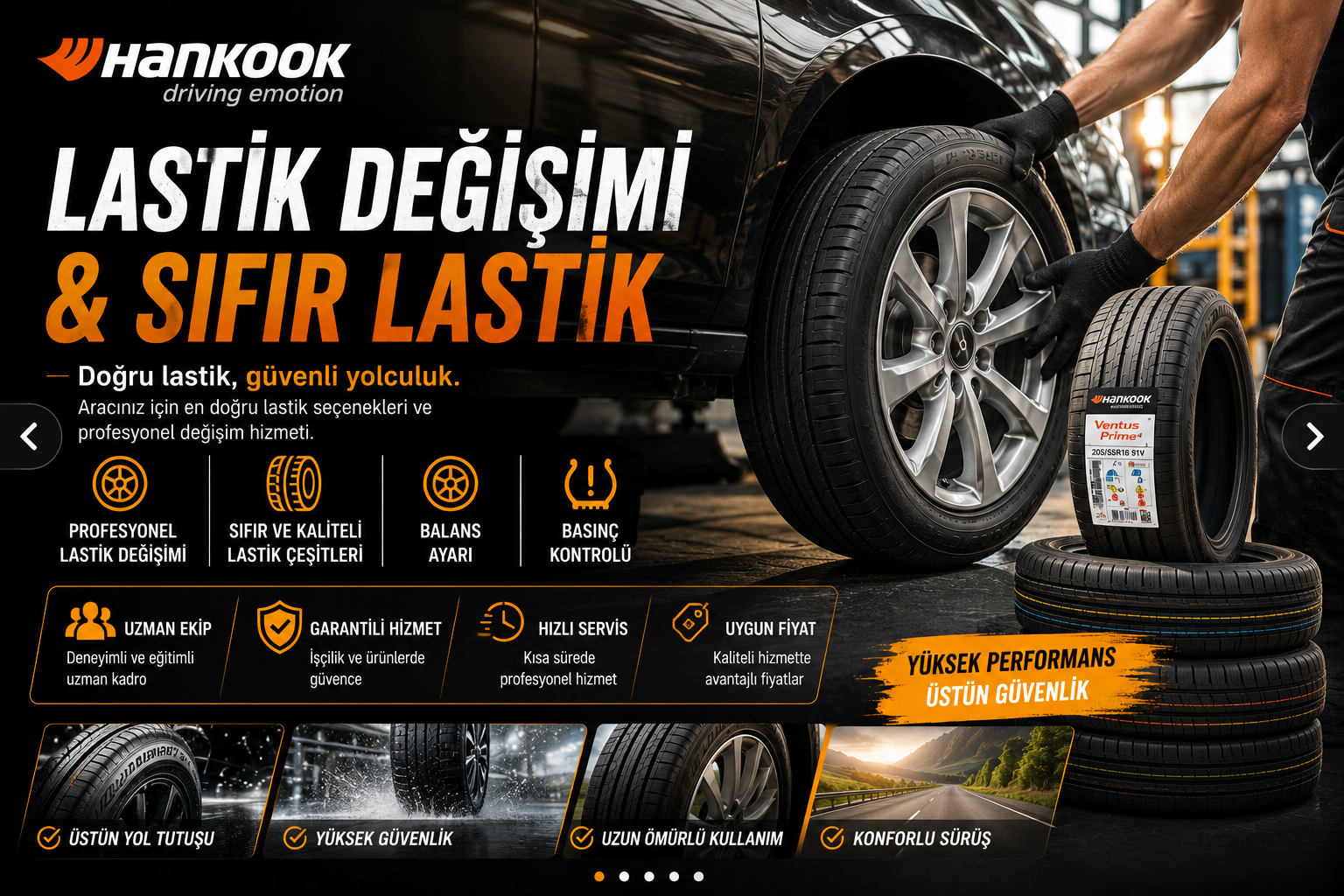 Lastik Değişimi & Sıfır Lastik